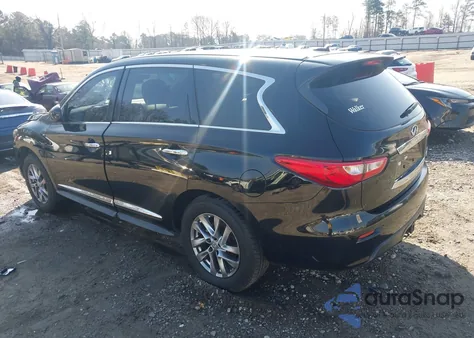 2013 Infiniti Jx35 z USA, uszkodzony, nr VIN 5N1AL0MM1DC346549